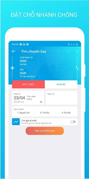 San Ve May Bay Gia Re - 12Bay.vn Screenshot 3