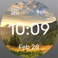 Sunset Forest - Watch Face
