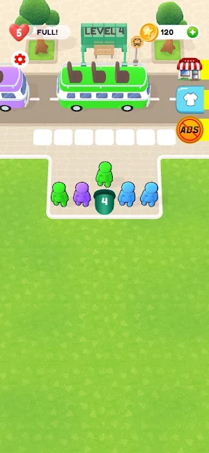 Exit Jam: Bus Sort Puzzle Screenshot 0