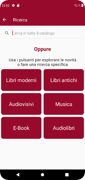BiblioRoma Screenshot 2