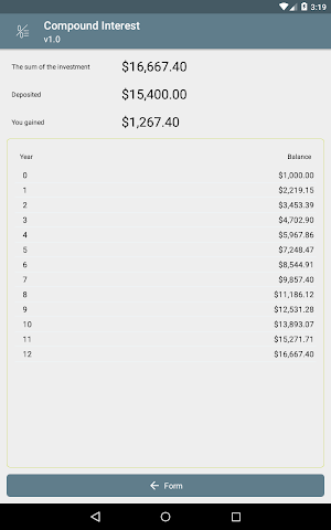 Compound Interest Screenshot 3