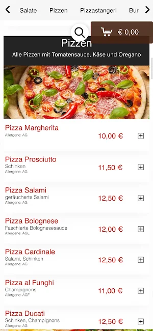 Pizza Bella Wies Screenshot 1