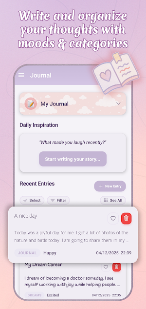 TempusTrack – Journal & Habits Screenshot 0