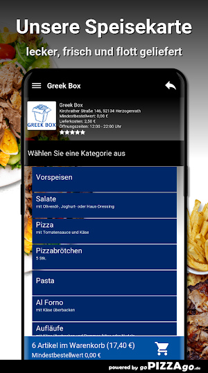 Greek Box Herzogenrath Screenshot 3