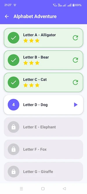 PlayNLearn-Learning App Screenshot 0