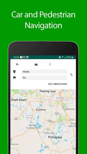 Kuala Lumpur Offline Map and Travel Guide Screenshot 1