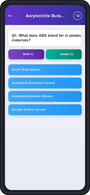 Plastic Types Trivia Quiz Screenshot 3