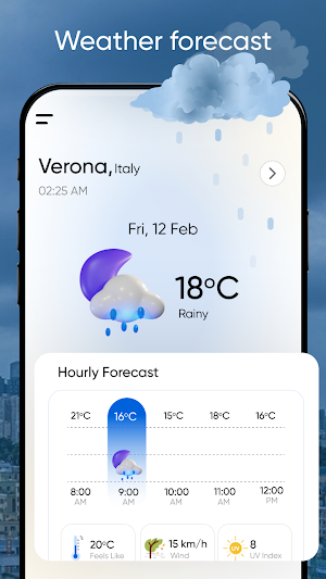 Live Weather Forecast & Radar Screenshot 0