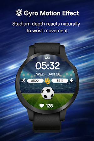 Football Match Watch Face Screenshot 1