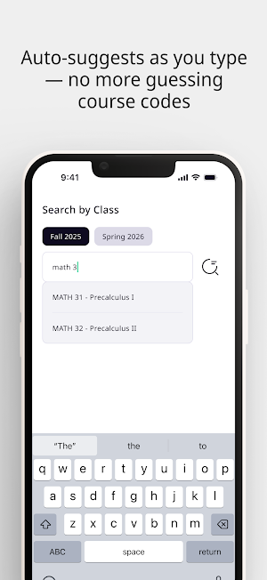 MyProfessor Screenshot 3