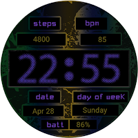 Strange Digital Watch Face