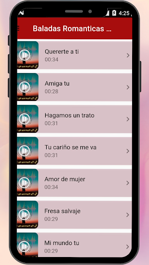 Romantic Ballads Ringtones Screenshot 1