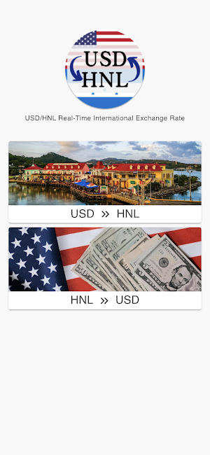 USD to HNL Screenshot 0