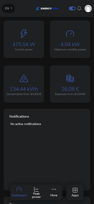 Energycom Screenshot 2