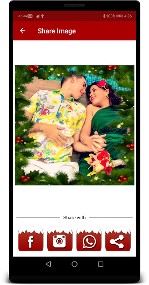 Christmas Frames Photo Editor  Screenshot 3