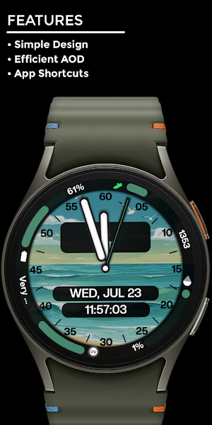 Night 112 - watch face Screenshot 1