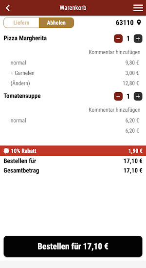 Restaurant Zum Stern Screenshot 1