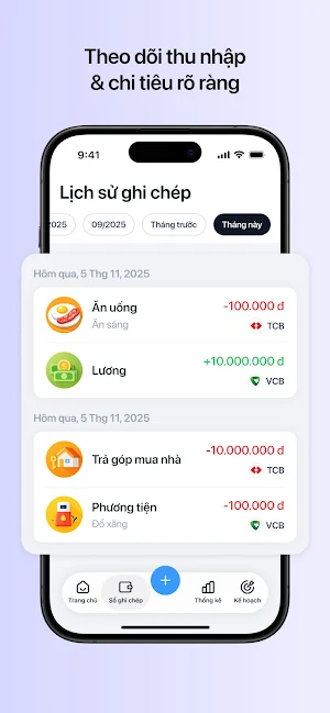 FastMoni: Expense Tracker Screenshot 1