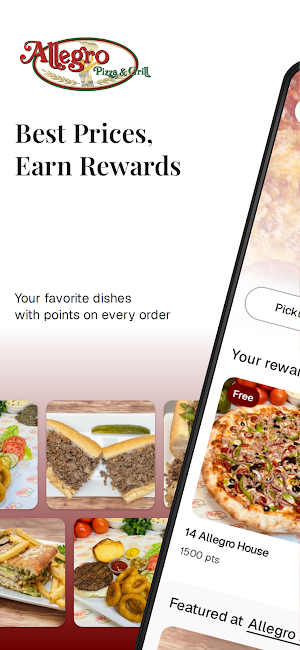 Allegro Pizza & Grill Screenshot 0