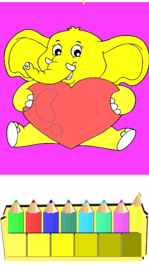Easy colouring pages for kids Screenshot 3