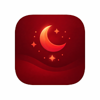 Red Screen Night Filter