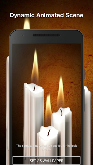 3D Candles Live Wallpaper Screenshot 1