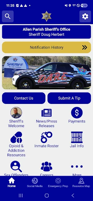 Allen Parish Sheriff’s Office Screenshot 0