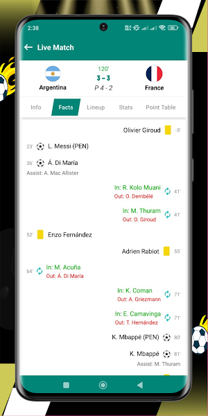 Match Line - Score Screenshot 2