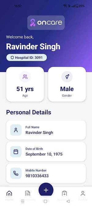 Oncare Plus Screenshot 3