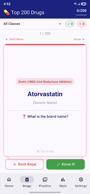 Pharmacy Tech PTCB Master Screenshot 2