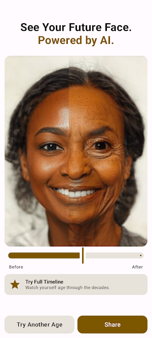 Face Aging: AI Age Your Photo Screenshot 0