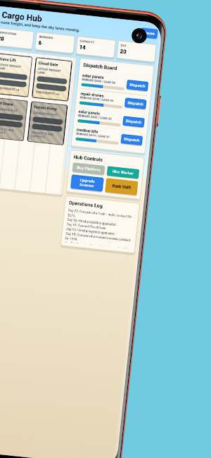Skyline Cargo Hub Screenshot 3