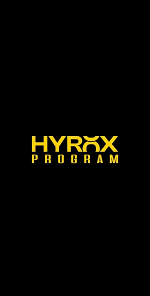 Hyrox Program Screenshot 0