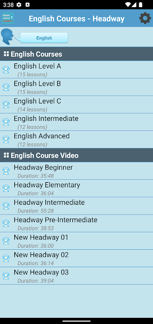 English Courses - Headway Screenshot 0