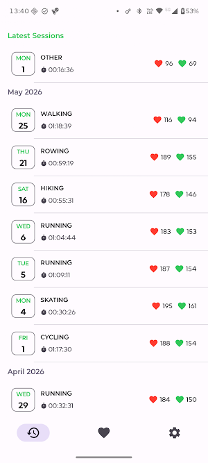Cardiogram - HR Monitor Screenshot 1