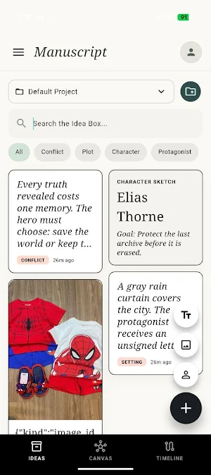 Zen Plot: Idea & Character Map Screenshot 3