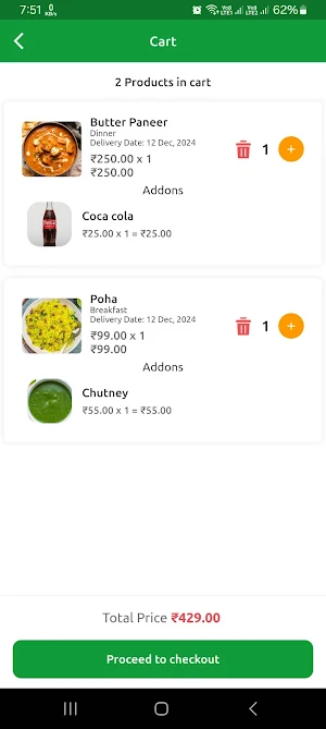 Healicious Homeplate Screenshot 2