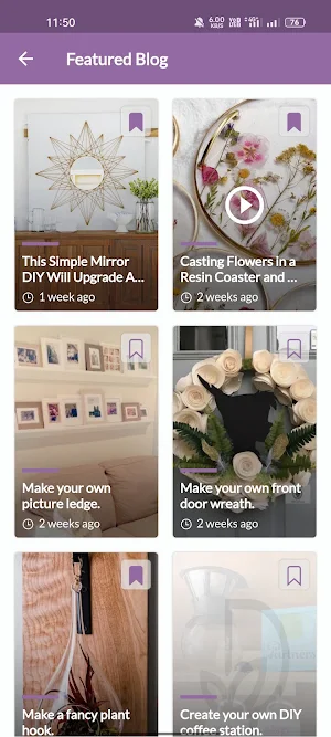 Diy Blog Screenshot 1