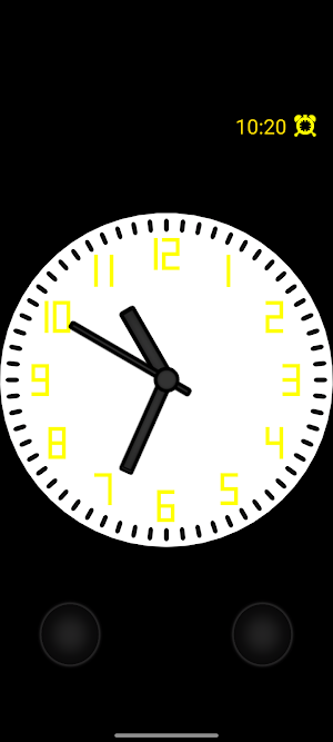 Analog clock vna Screenshot 1