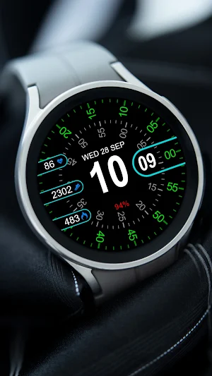 DIGI Rotary URX39 Watch face Screenshot 3