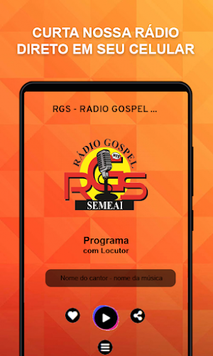 RGS - Rádio Gospel Semeai Screenshot 0