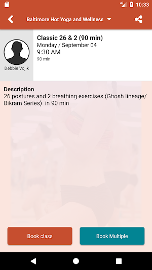 Baltimore Hot Yoga & Wellness Screenshot 3