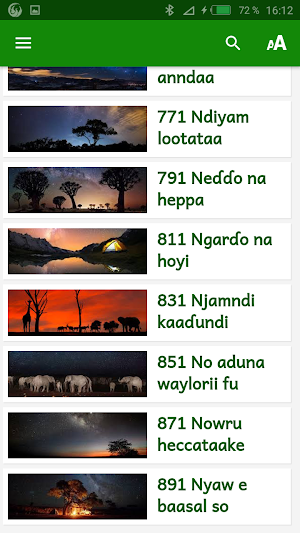 Fulfulde proverbes avec audio vol.3 Screenshot 1