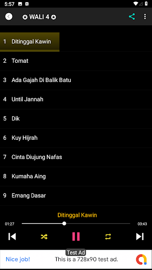 Wali Band Full Mp3 Offline Screenshot 1