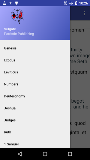 Parallel Latin/English Vulgate (Trial Version) Screenshot 0