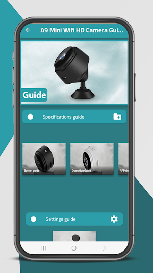 A9 Mini Wifi HD Camera Guide Screenshot 1