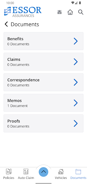 ESSOR Assurances Screenshot 2