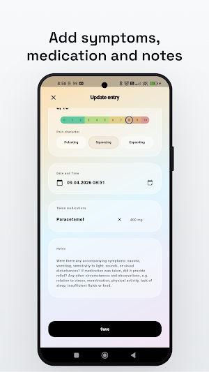 Symptom Diary: Health Tracker Screenshot 2
