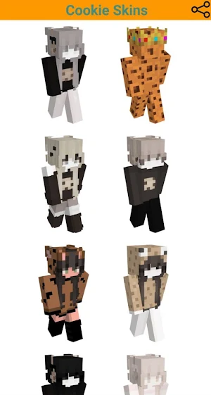 Cookie Skins For Minecraft Screenshot 1