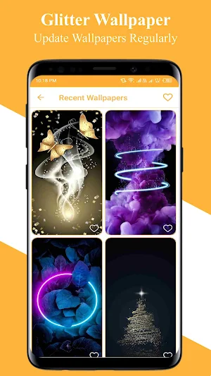 Glitter Wallpaper GlitWall Screenshot 1